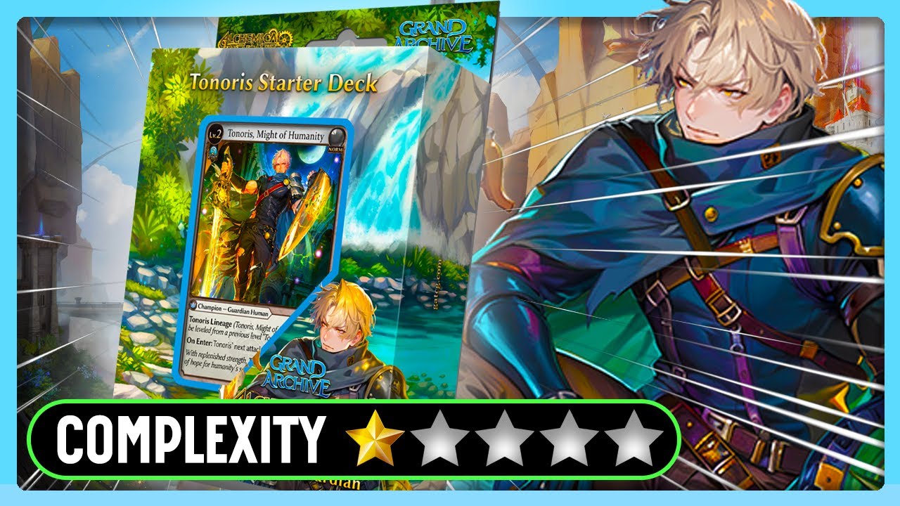Tonoris WIND GUARDIAN Starter Deck Guide 🍃🛡️ Grand Archive Academy