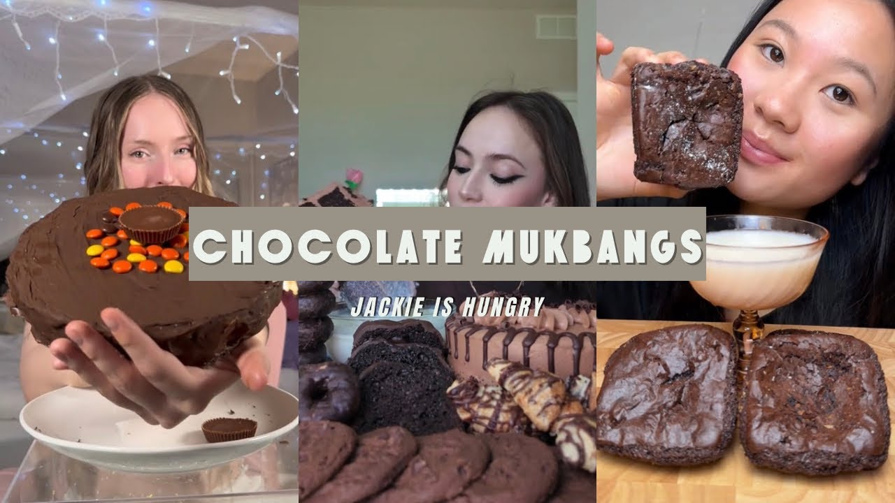 Chocolate mukbangs