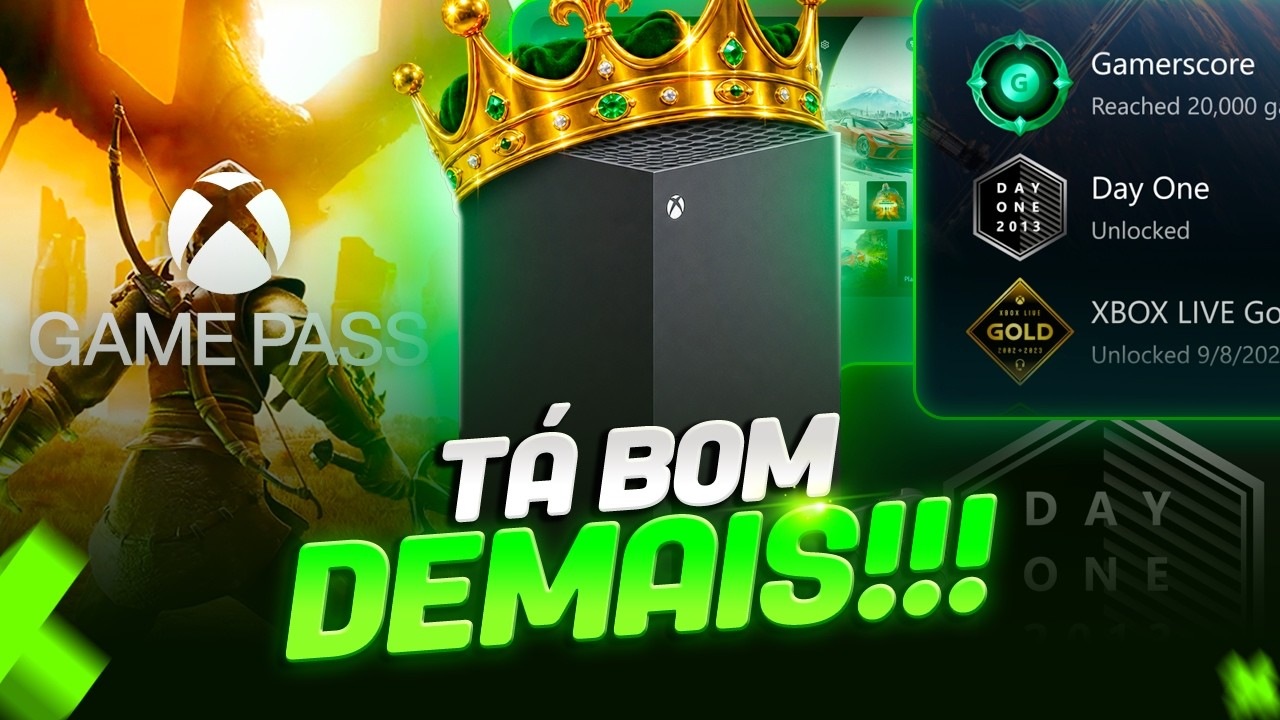 MEU DEUS! JOG&Atilde;O SURPRESA REVELADO no GAME PASS e NOVA ATUALIZA&Ccedil;&Atilde;O CHEIA de RECURSOS no XBOX!