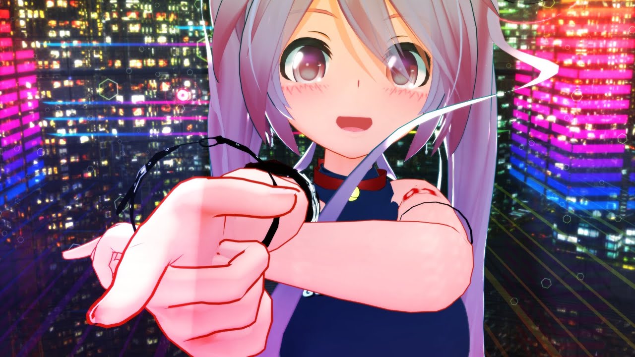 【MMD】む～ぶ式初音ミクちゃん（桃）で「CH4NGE」