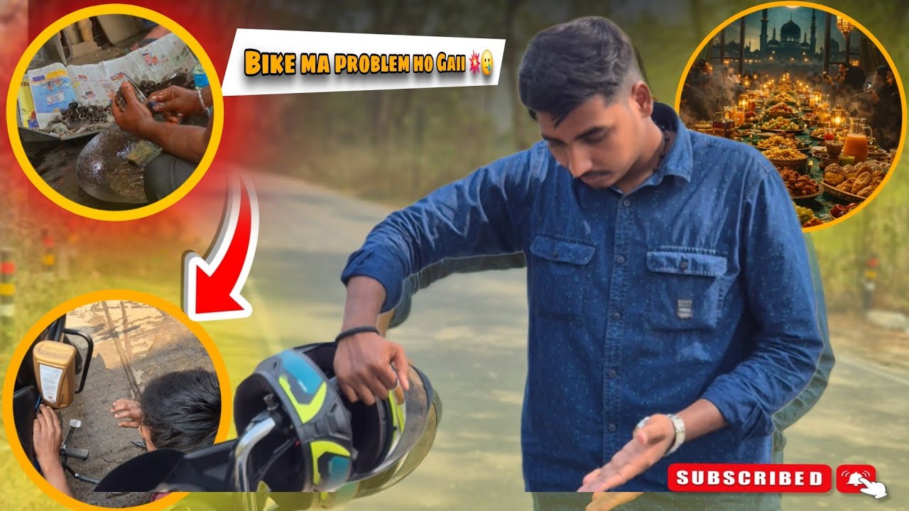 Bike Me Problem Ho Gayi 😱 | Road Pe Bigad Gayi Bike | Full Vlog 