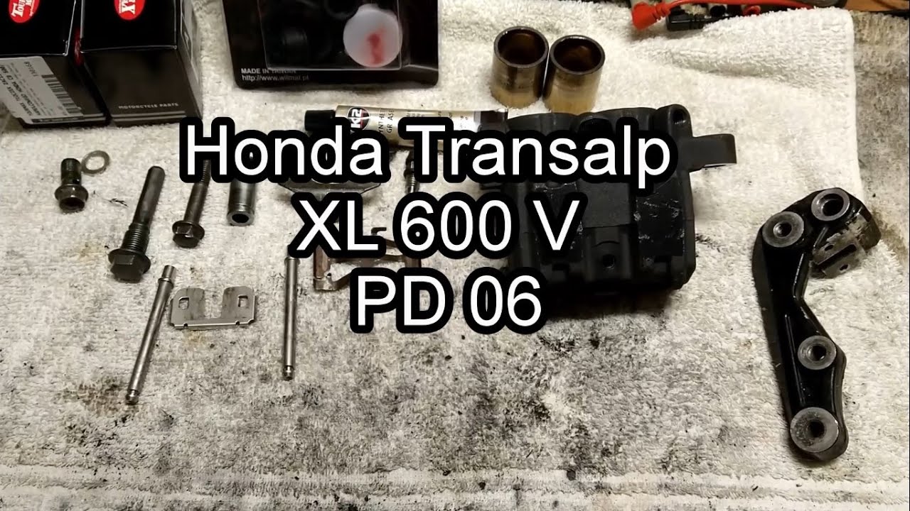 Honda XL 600 V Transalp  #13 Regeneracja zacisku hamulcowego