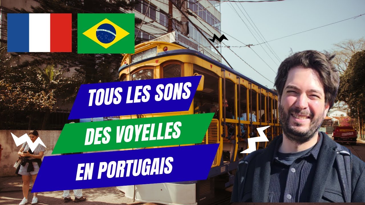 Maîtrise TOUS les sons des voyelles en portugais (sans accent français)
