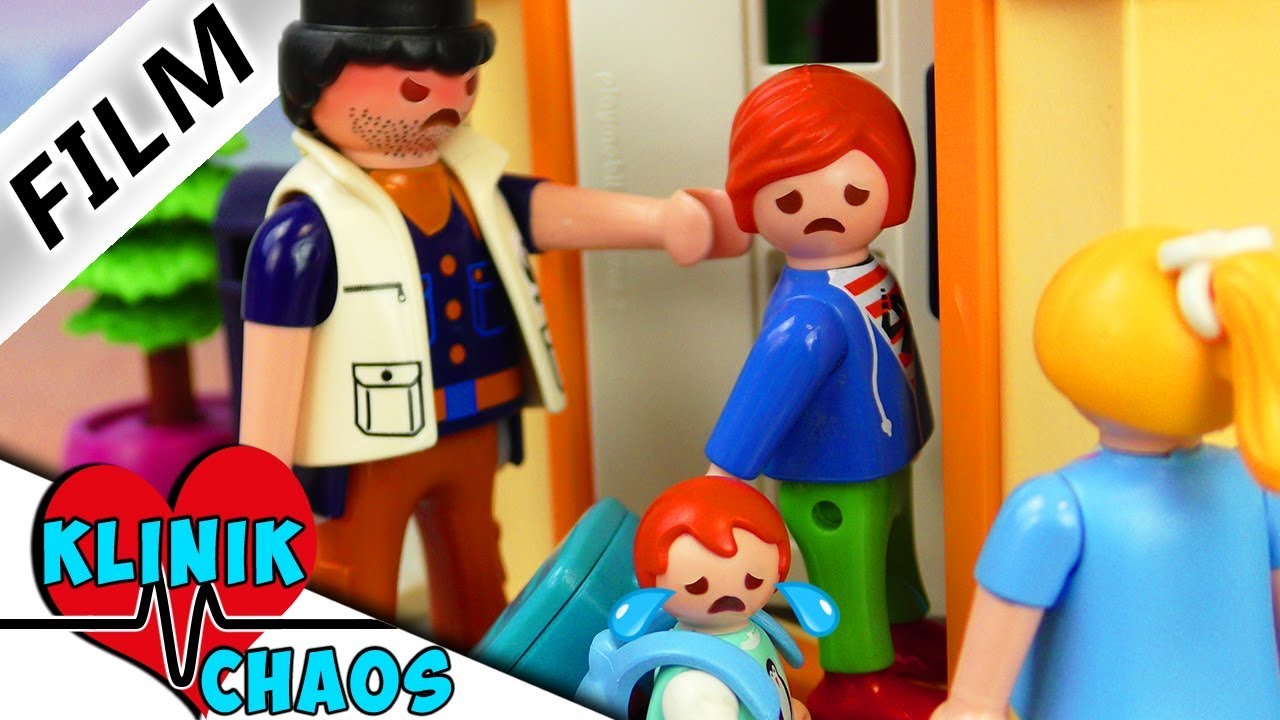 Playmobil Film deutsch EINZUG BEI PFLEGE-FAMILIE neue Eltern für Familie Vogel Kinder - Klinikchaos