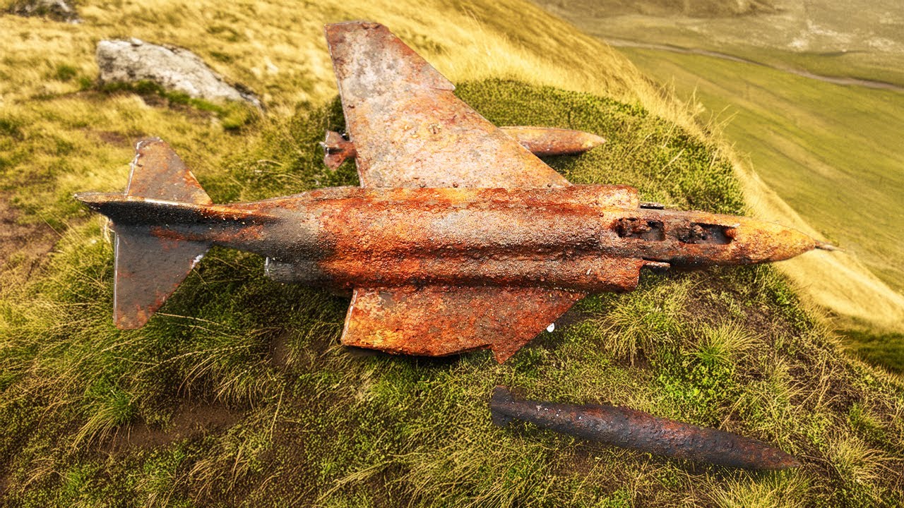 Восстановление самолёта F-4 PHANTOM II компании McDonnell Douglas ВВС США.