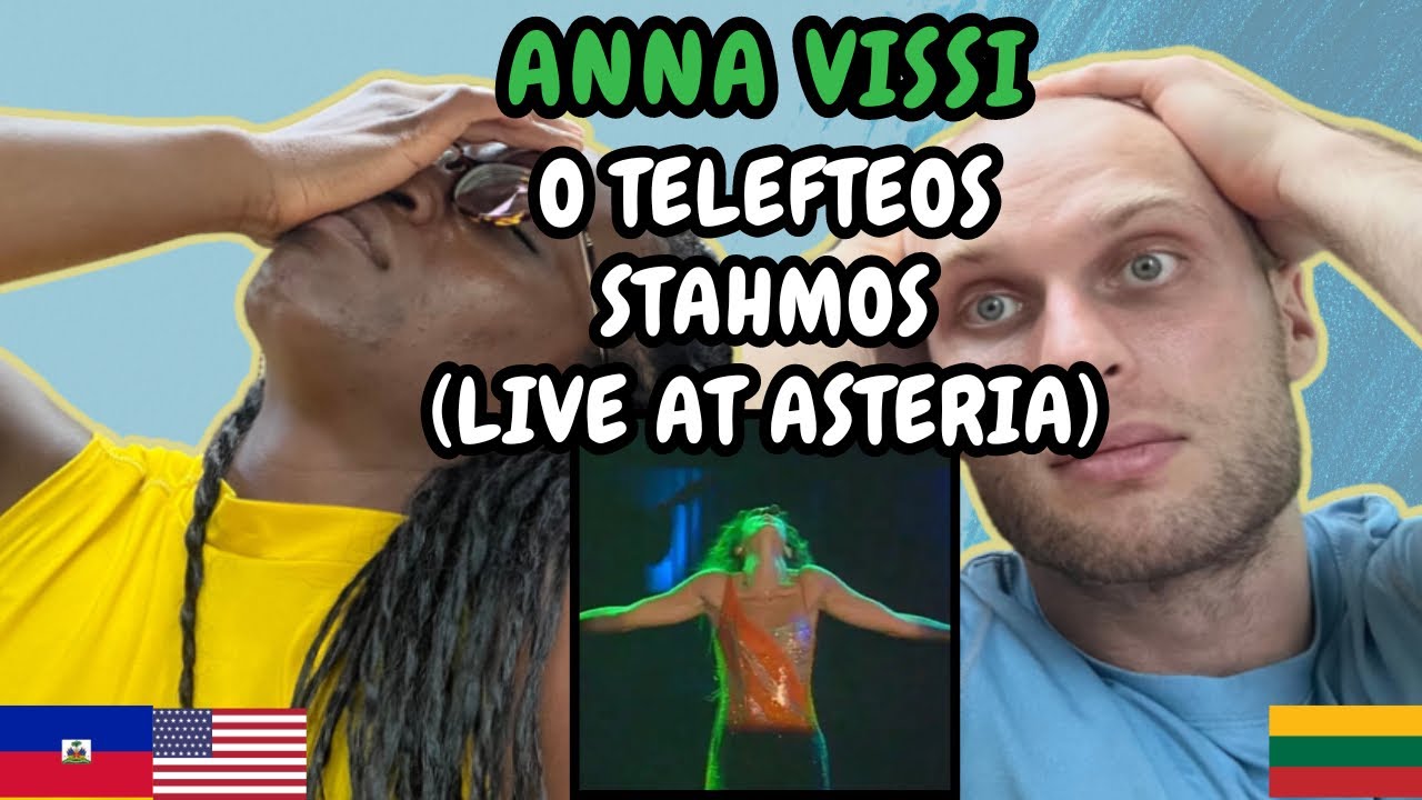 REACTION TO Anna Vissi - O Telefteos Stathmos (Live at Asteria (1998)) | FIRST TIME HEARING