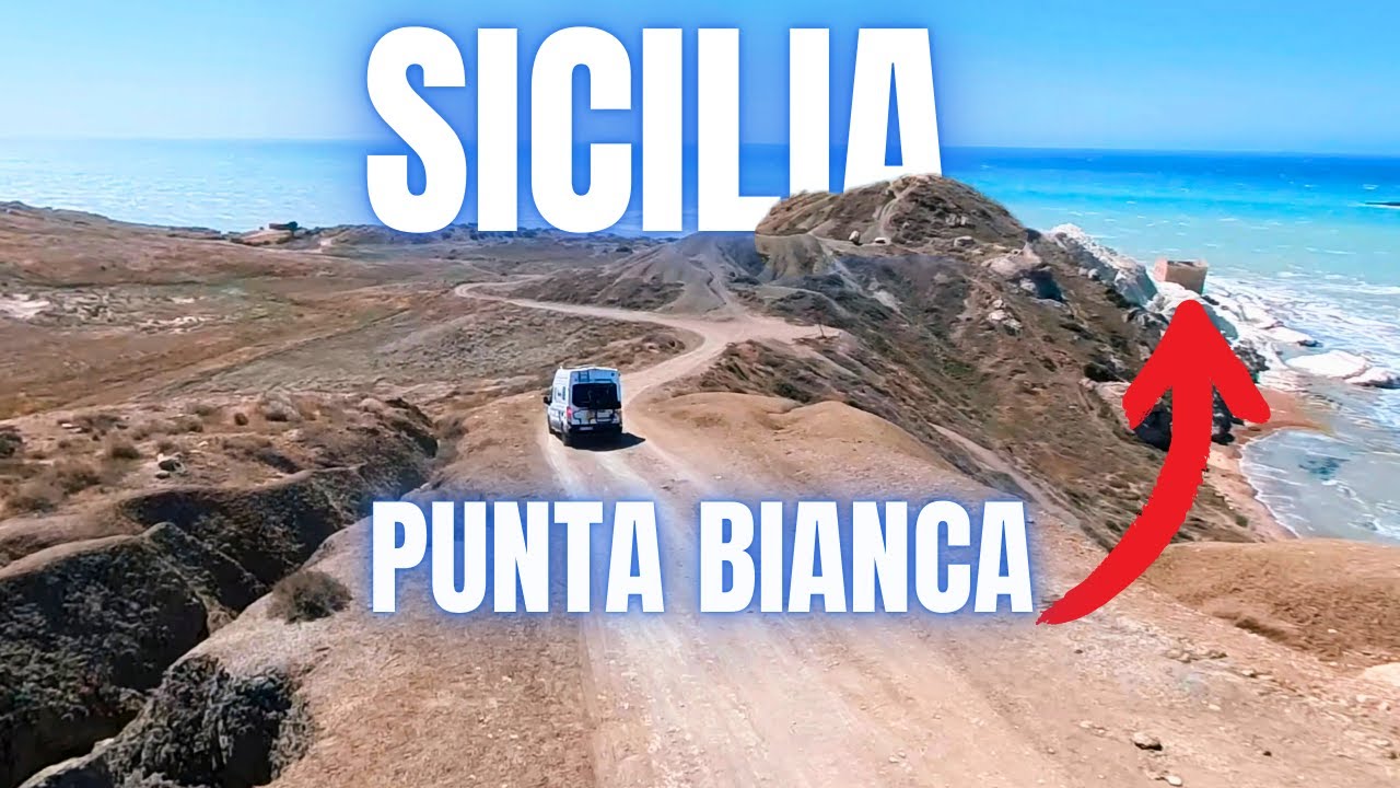 PUNTA BIANCA in 4x4: Mare Cristallino e Panorami Mozzafiato in Fuoristrada-SICILIA in Van 4x4 Ep.5