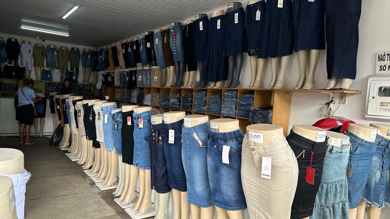 FEIRA DA SULANCA DE CARUARU/PE ENCOTREI SAIAS JEANS MODA EVANGÉLICA MAIS DE 100 MODELOS DISPONÍVEIS