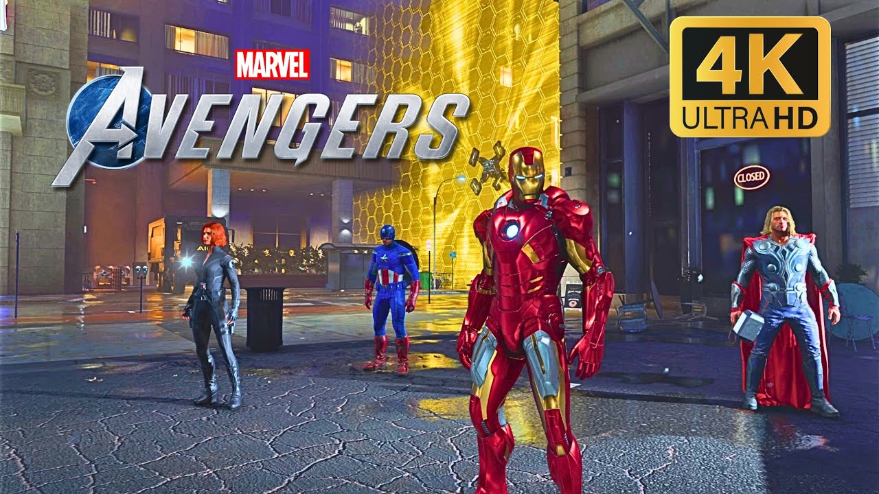 Marvel's Avengers - Marvel Studio's Oufits Part.2 Playing a High Powered Iron Man!