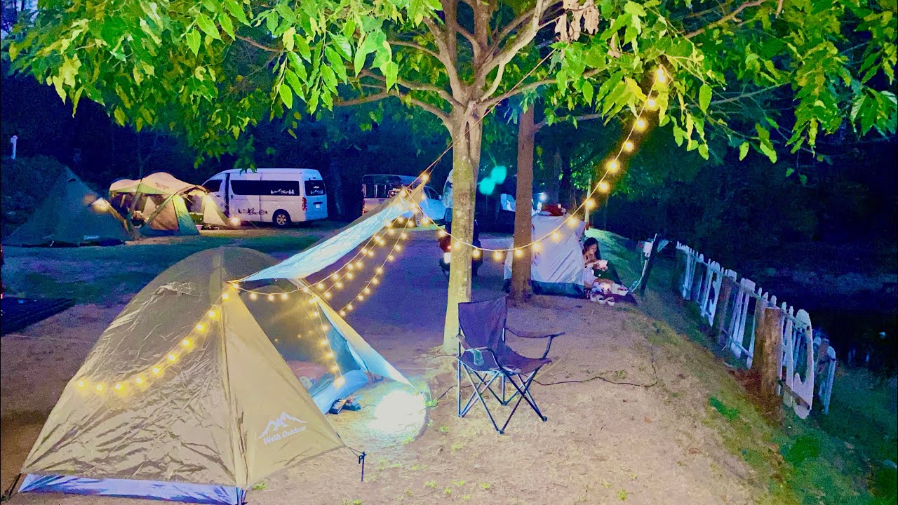 กางเต็นท์ นอนในป่า น้ำตกชันตาเถร ชลบุรี🇹🇭 #น้ำตกชันตาเถร #กางเต็นท์ 