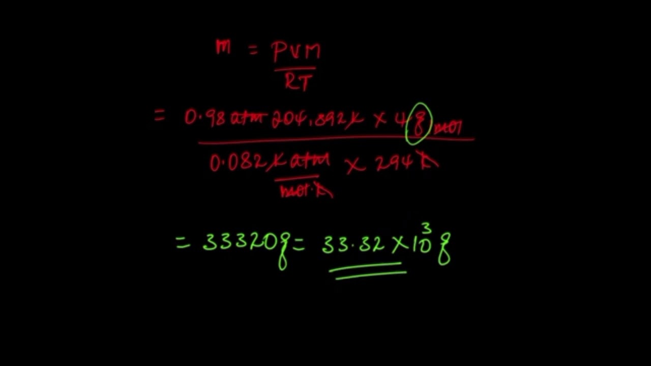 Chemistry Grade 11 Unit 3 Exercise 3.9 &3.10