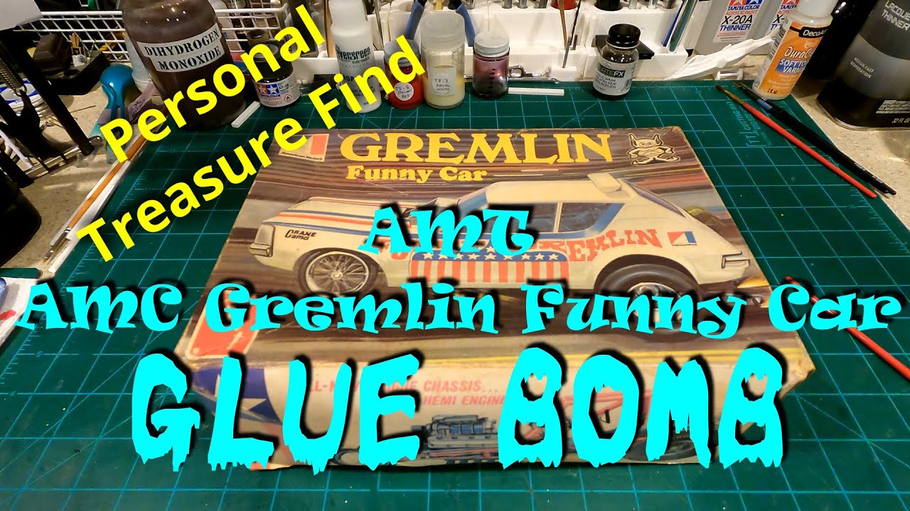 AMT Gremlin Funny Car Glue Bomb
