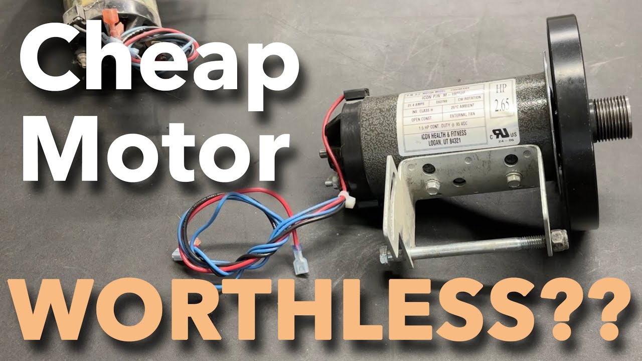Are the Smallest Cheapest Treadmill Motors Good Enough for ANY Shop Tool?