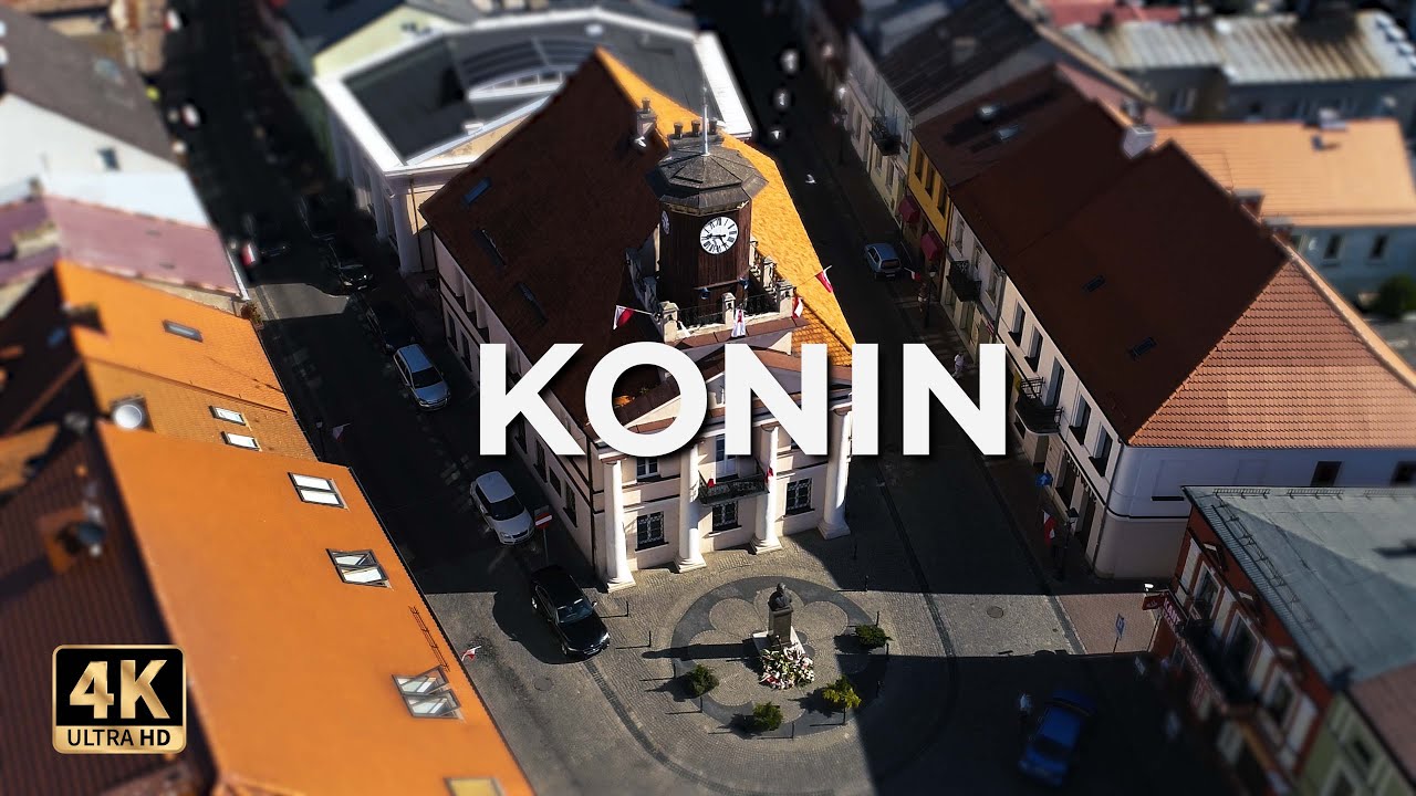 Konin z drona | LECE W MIASTO™ [4k]