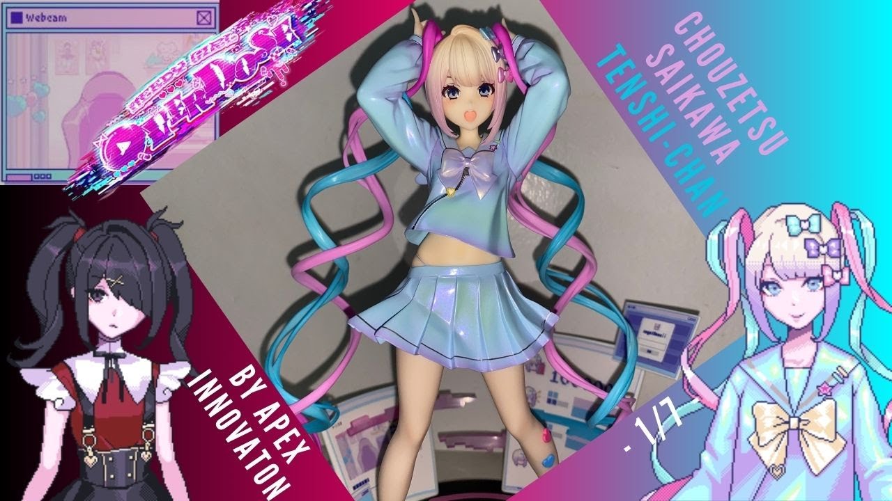 Needy Girl Overdose - Chouzetsu Saikawa Tenshi-chan - 1/7 by Apex Innovation - Figure Unboxing