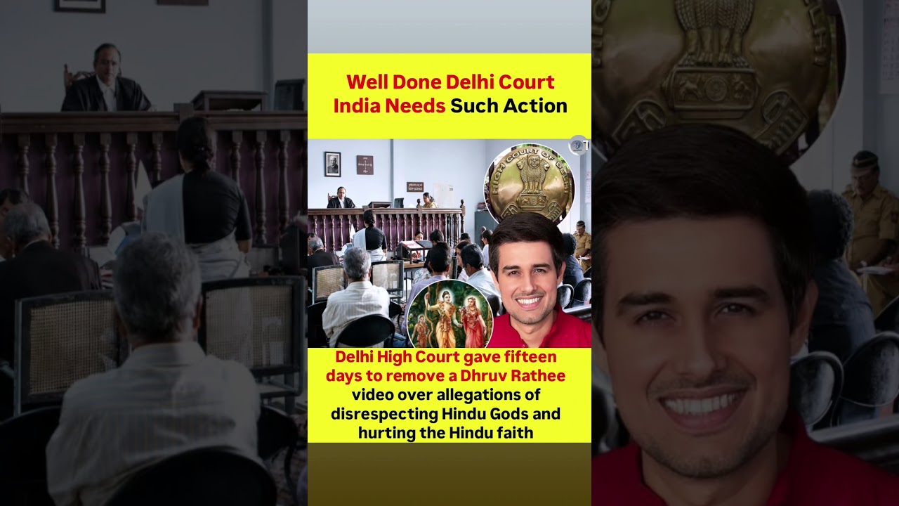 Delhi High Court issues an important directive over YouTuber Dhruv Rathee's