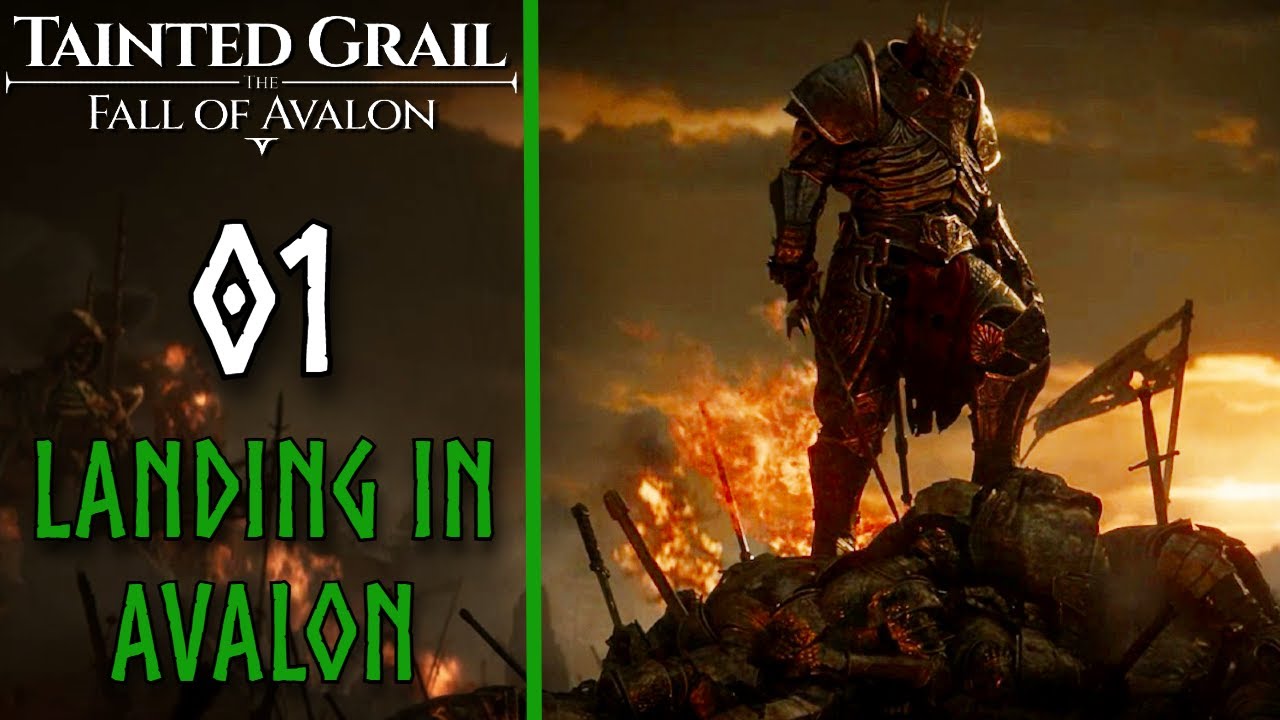 Tainted Grail: The Fall of Avalon - Let's Play 1: Landing in Avalon