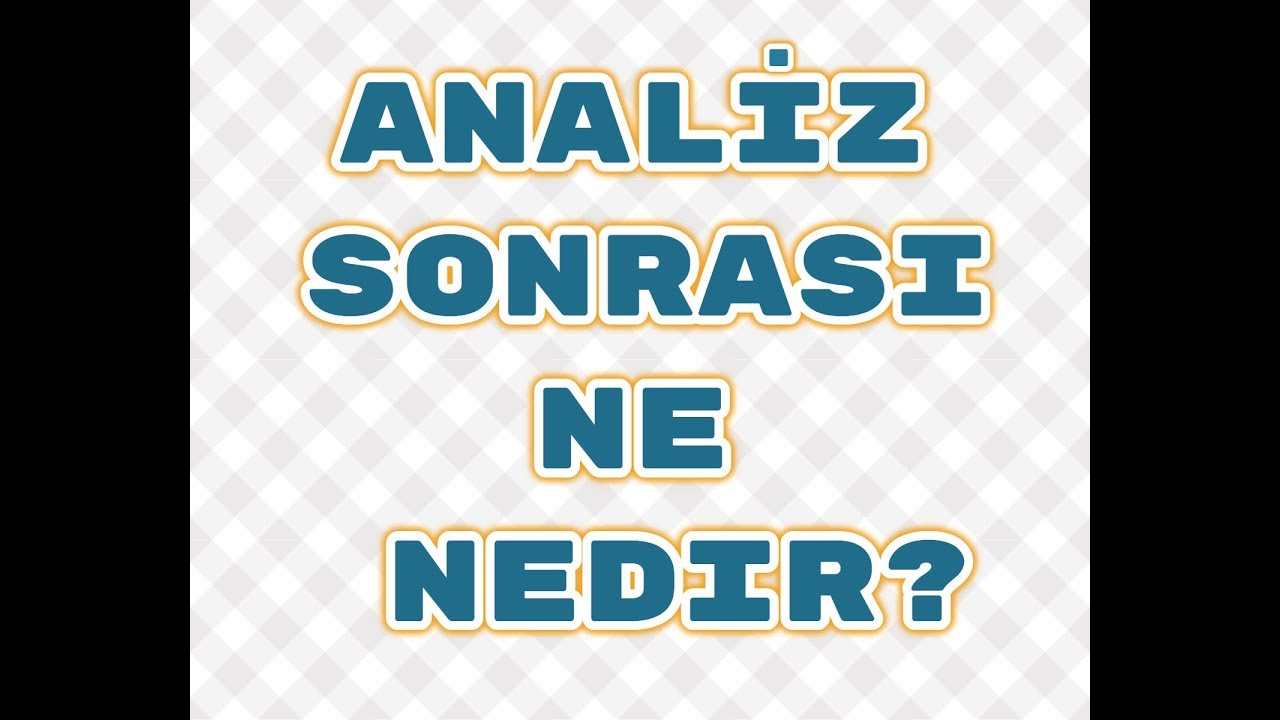 STA4CAD ANALİZ SONRASI
