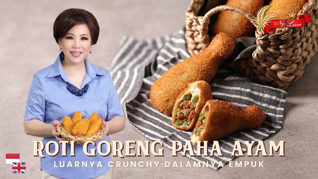 GARING di luar, LEMBUT di dalam!! Resep Roti Goreng Paha Ayam ala Ny. Liem, cocok untuk ide usaha