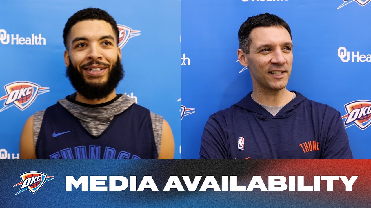 Kenrich Williams + Coach  Daigneault Practice Media Availability | November 14, 2024 | OKC Thunder