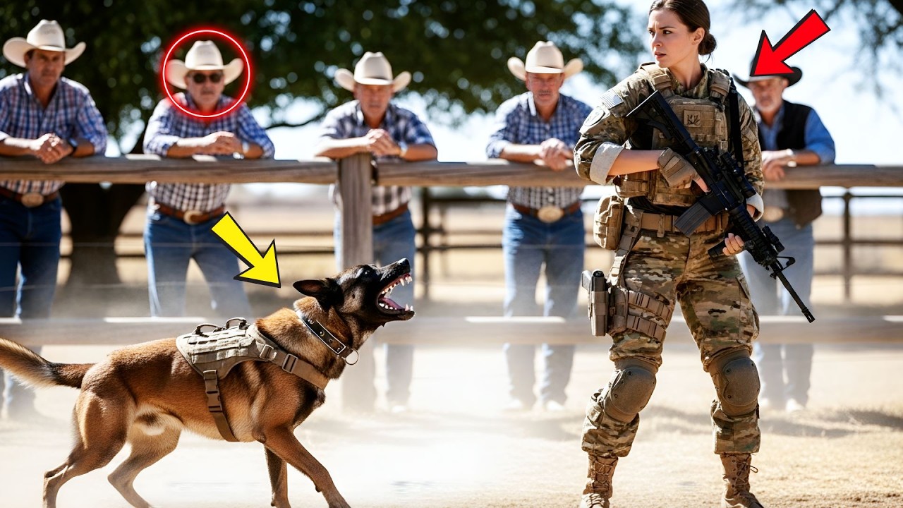 K9 był zbyt groźny, by go kontrolować — aż wkroczyła kobieta SEAL i wszystkich zszokowała