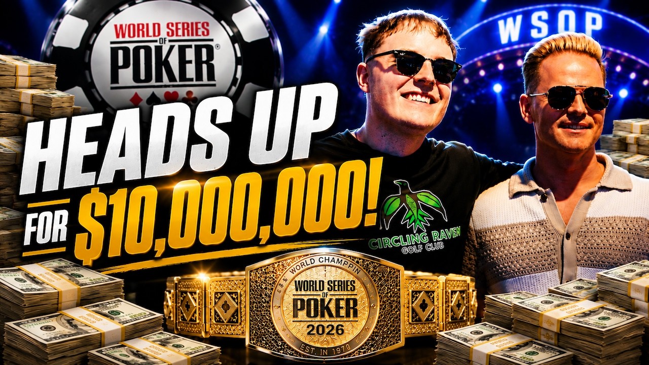 PokerGO Podcast: WSOP Main Event Heads-Up for $10,000,000