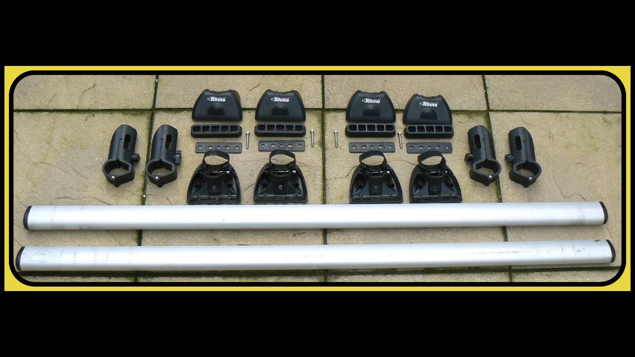 VW Transporter T5 T6 Roof Bars Load Carrier Rack Rhino KammBar Pro T52PR VGC
