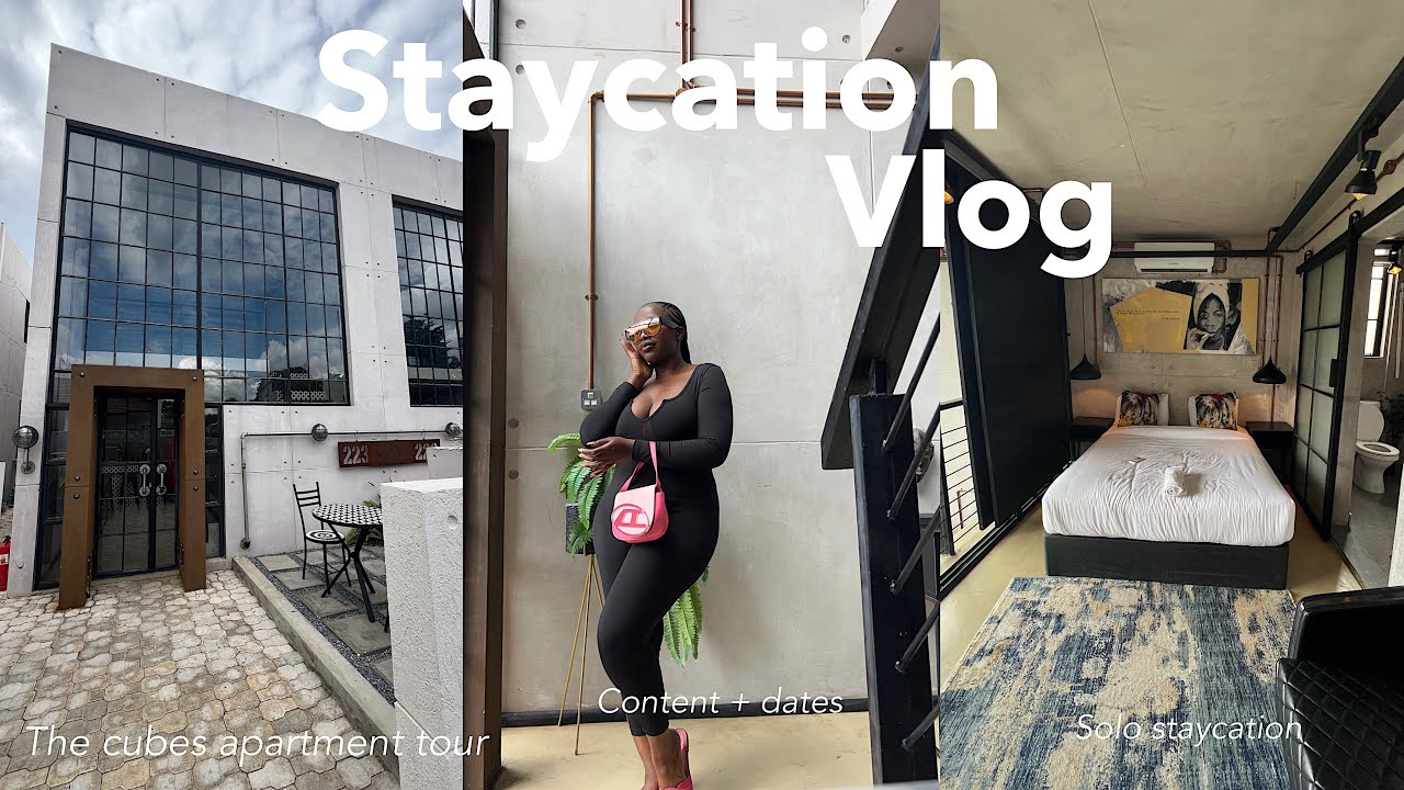 VLOGMAS 02- My K1600/$67 Luxurious Solo Staycation At The cubes Apartments Ibexhill Lusaka