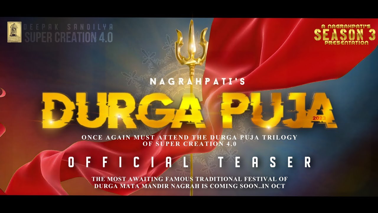 &copy; Official Teaser (Remastered) : DURGA PUJA 2023 | Nagrah.