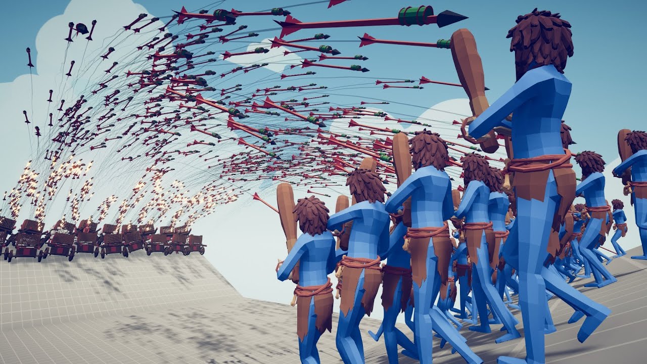 100x CHEAPEST UNIT vs HWACHA ARMY | Totally Accurate Battle Simulator TABS