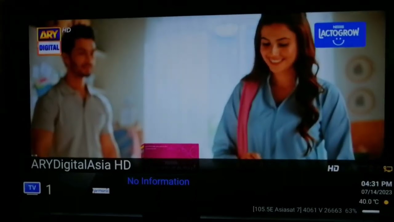 AsiaSat 7 105.5E new update 4feet dish