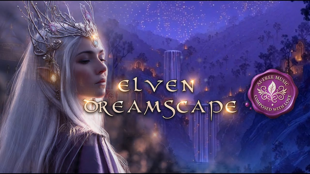 Elven Dreamland I  1 Hour of Magical Night Ambience & Fantasy Sleep Music – No AI Music