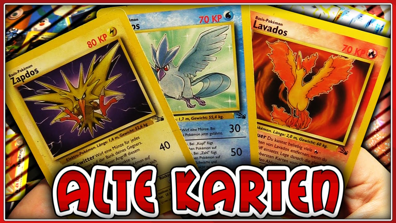 200 alte Pokémon Karten!