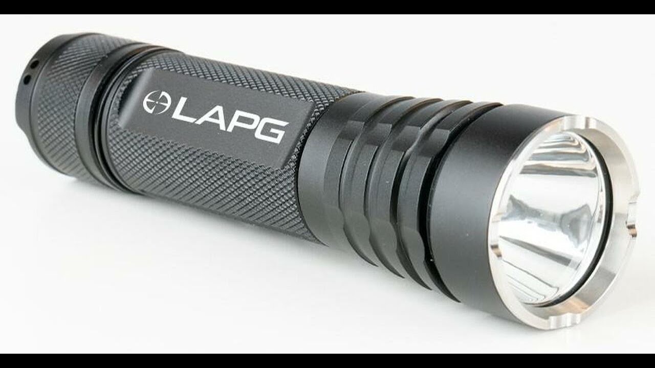 LA Police Gear Ultra EDC Flashlight - 1100 Lumens - Rechargeable