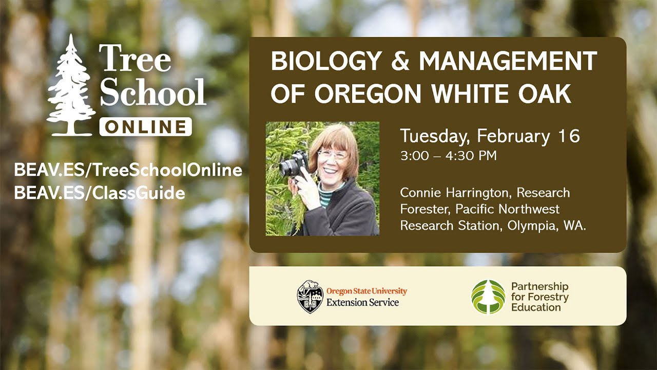 Tree School Online: Biology and Management of Oregon White Oak
