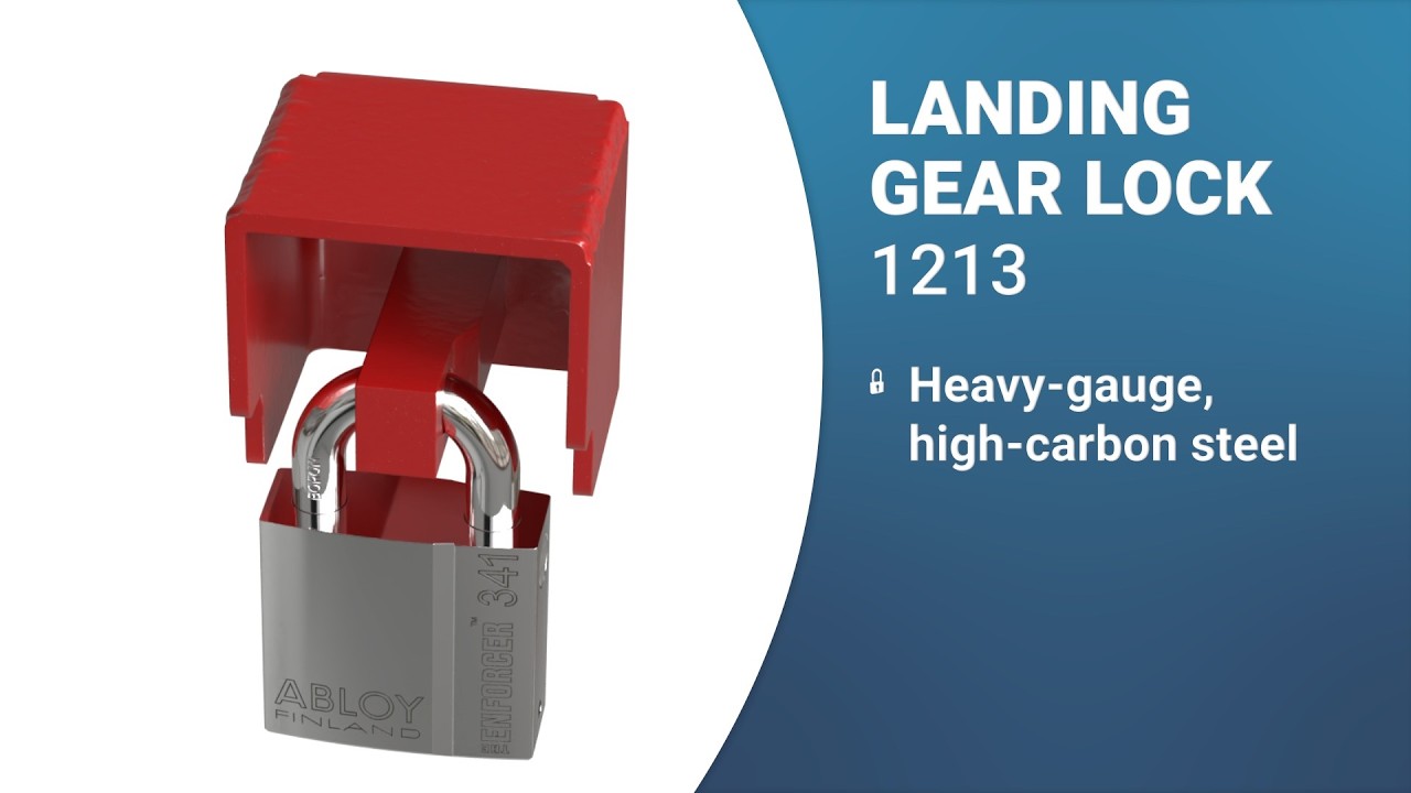 Secure Dropped Trailers Fast | ENFORCER® Landing Gear Lock 1213