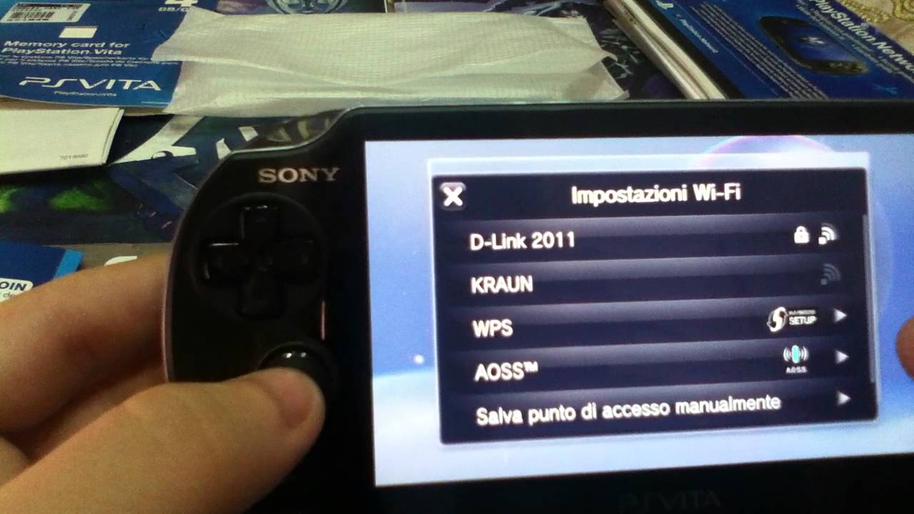 PlayStation Vita Unboxing + Memory Card + Giochi [Parte 1] [HD] [ITA]