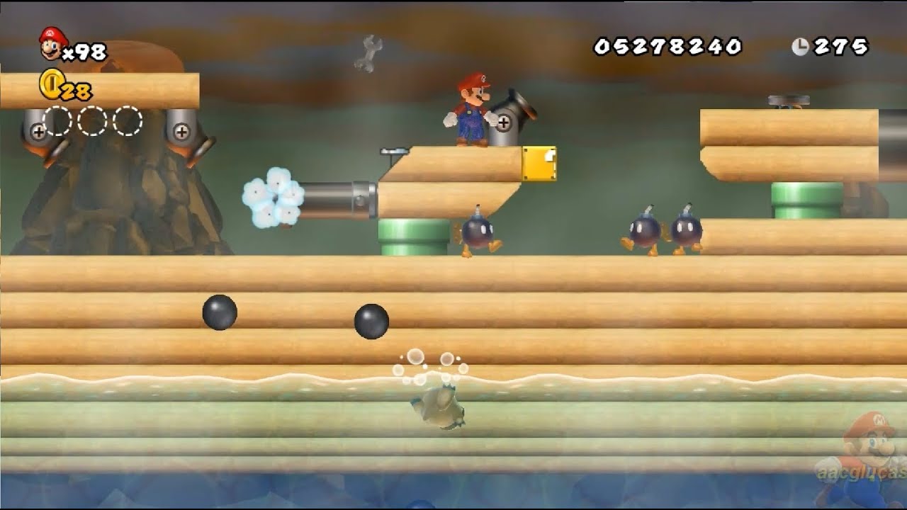 New Super Mario All Stars HD: Super Mario Bros 3 REMAKE 100% Mundo 8