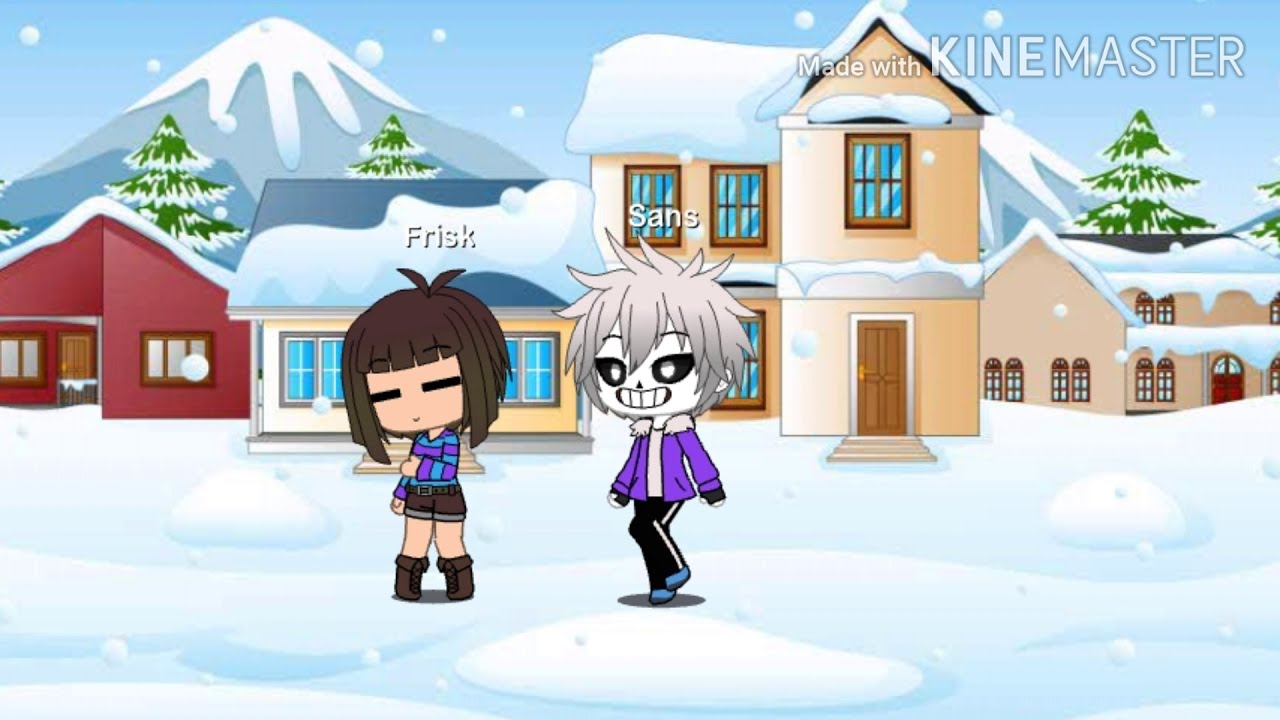 [Undertale Gacha Life] Sans x Frisk