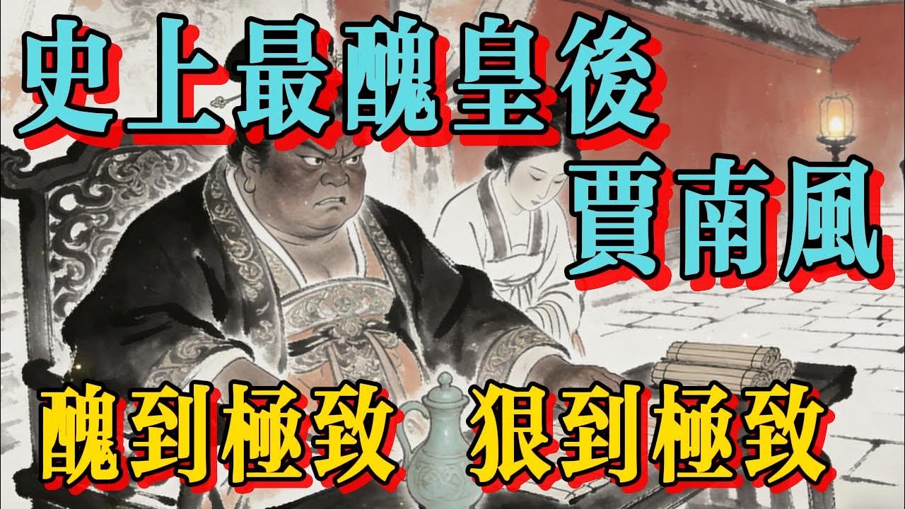 史上最醜皇后賈南風：弒君家族養出的毒后，一杯金屑酒終結西晉