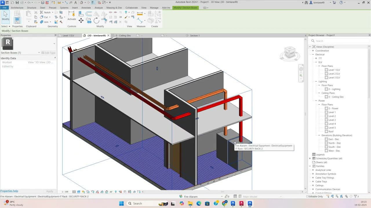 REVIT ELV SYSTEM TUTORIAL FOR BEGINNERS