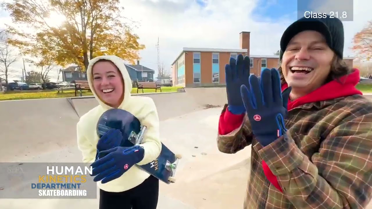 StFX University Human Kinetics Skateboarding 2023 - Class 21.8