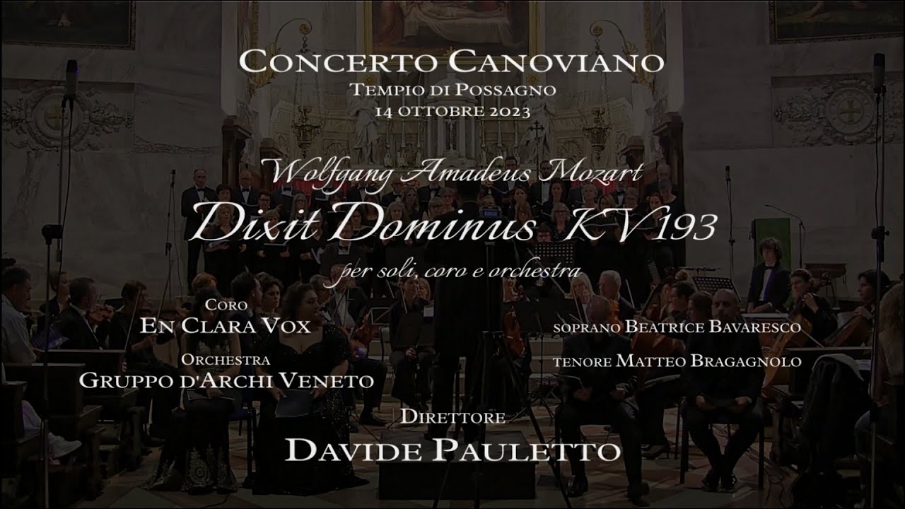 Dixit Dominus KV193 - W.A. Mozart