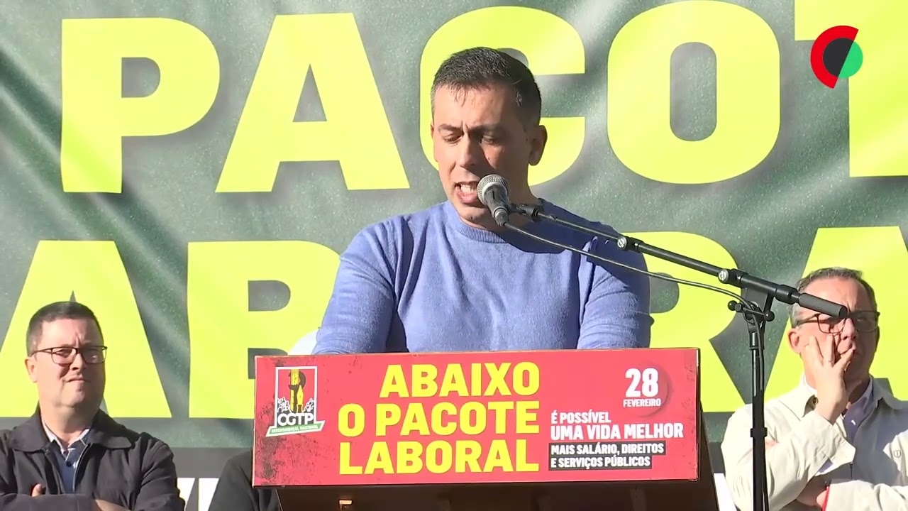 Milhares manifestaram-se em Lisboa contra o pacote laboral