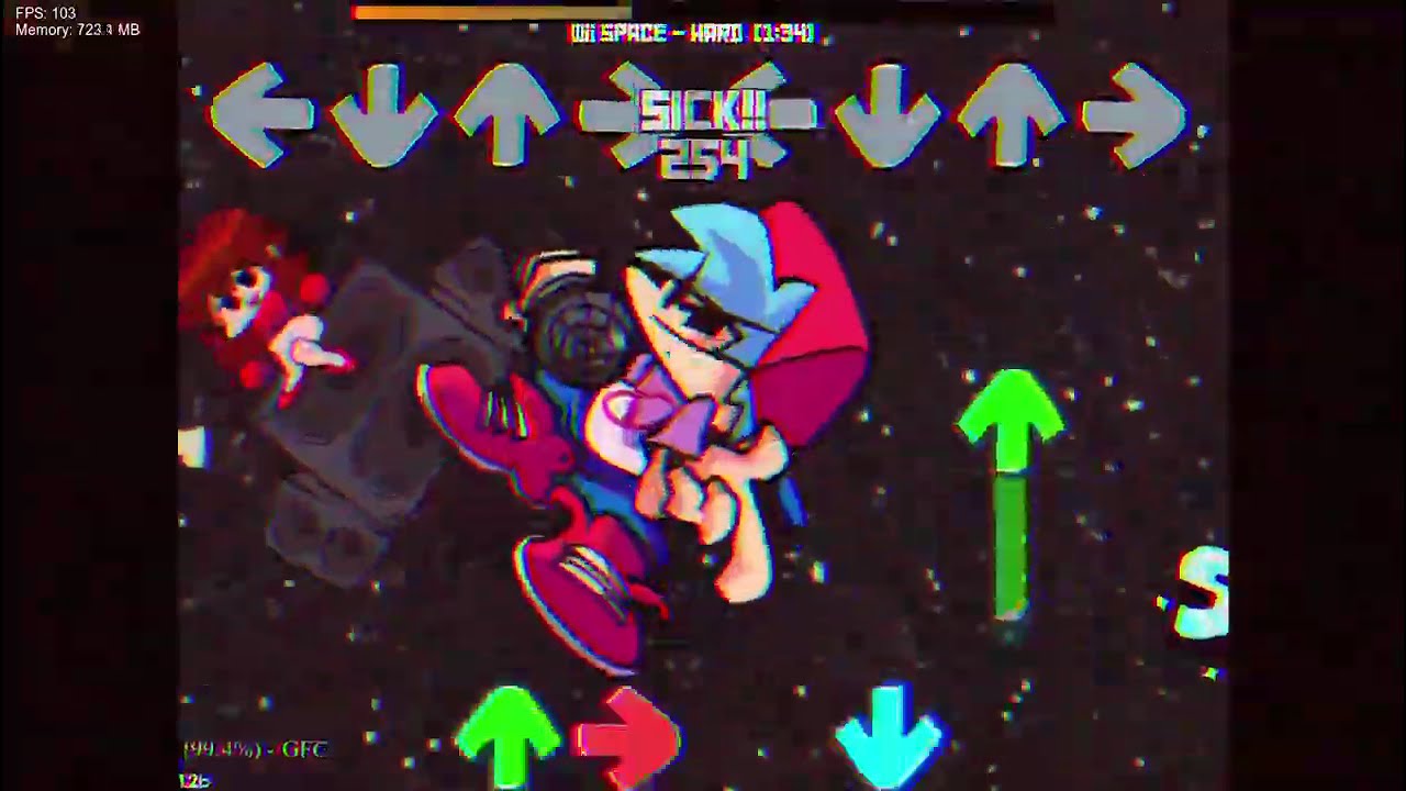 Friday Night Funkin' vs Matt Wii space fanchart