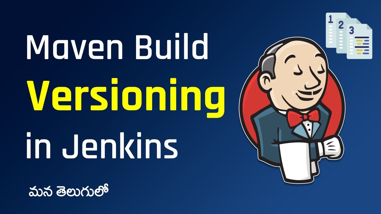Maven Build Versioning with Jenkins using Build with Parameters | DevOps in Telugu