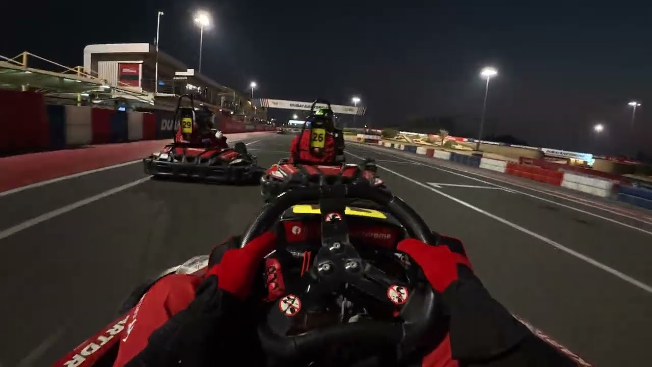 KARTING OVERTAKES | Dubai Kartdrome Arrive & Drive - 1/11/2025