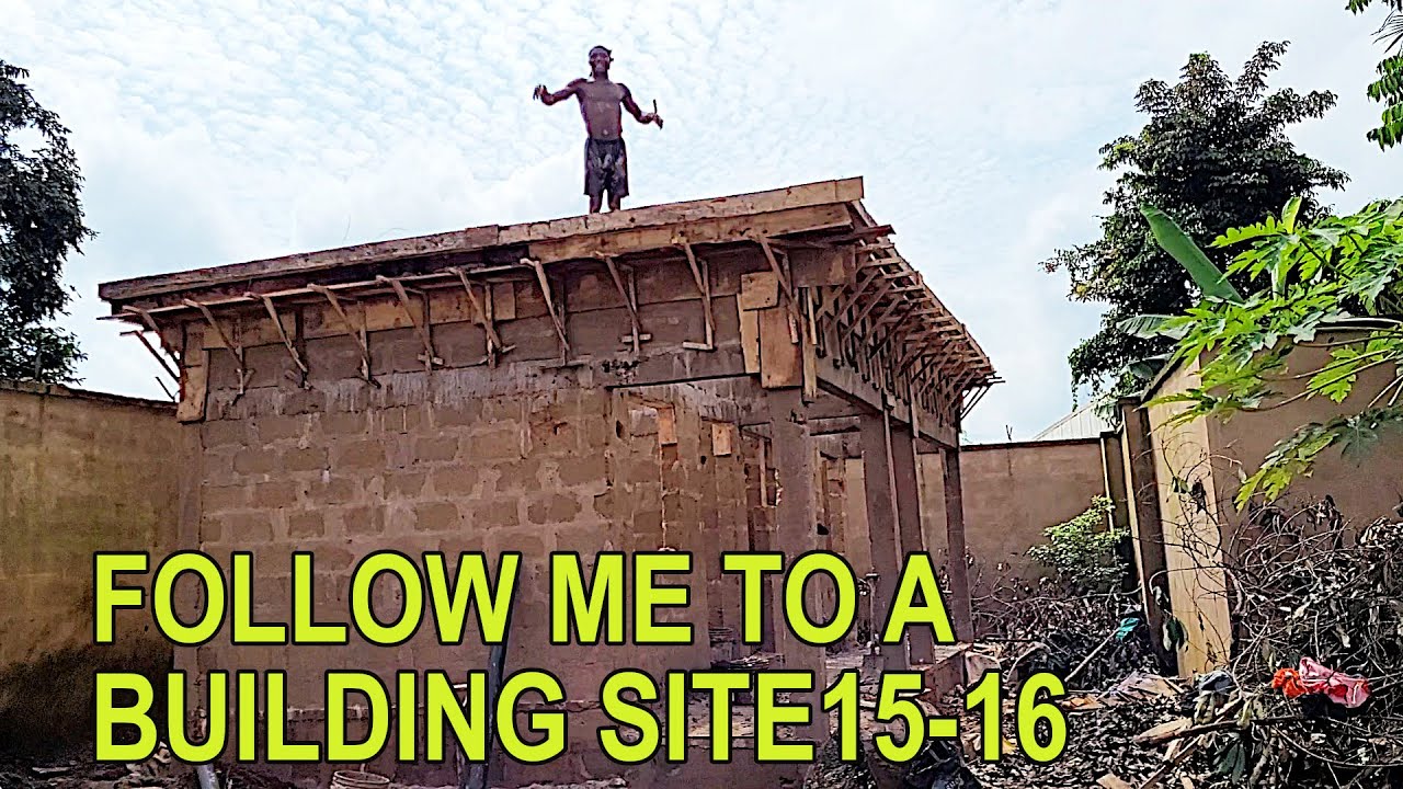 CASTING the PARAPET at the BUILDING SITE | Building a 2-Bedroom Bungalow Days 15-16 | Flo Finance