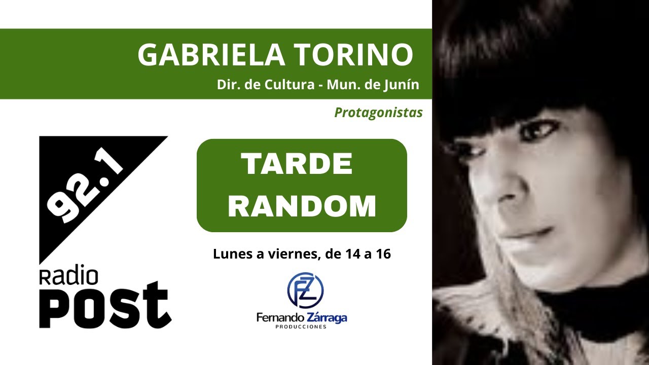 GABRIELA TORINO (Dir. Cultura de Junín) - Encuentro de las Naciones y Fiesta de la Vendimia