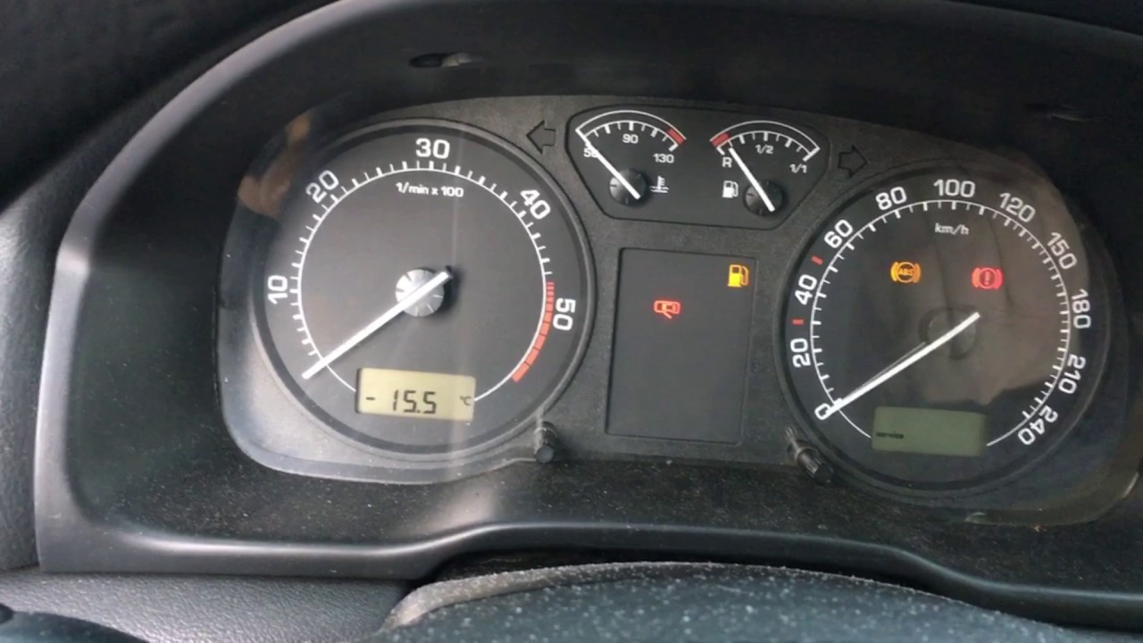 Skoda Octavia 1.9TDi ALH - cold start